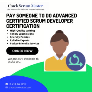 Pay Someone To Do Advanced Certified Scrum Developer Certification