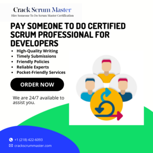 Pay Someone to Do Certified Scrum Professional for Developers Certification